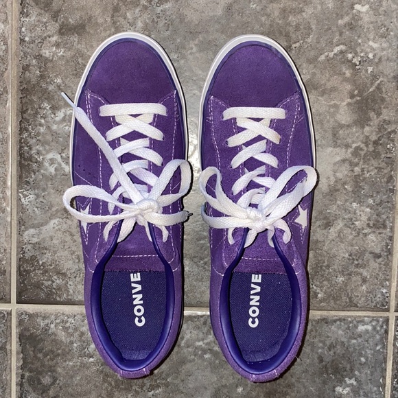 Converse Shoes - One Star Purple Converse